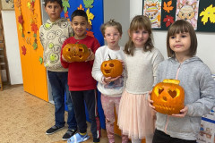 Dýňování v V. třídě