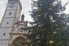 Vánoční stromeček v Olomouci.