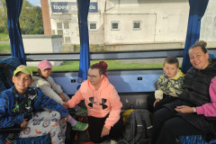 Třída v autobusu.