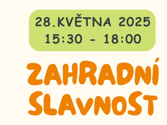 Zahradní slavnost 2025