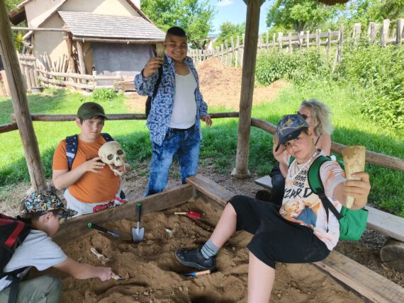 Školní výlet do okolí Uherského Hradiště.