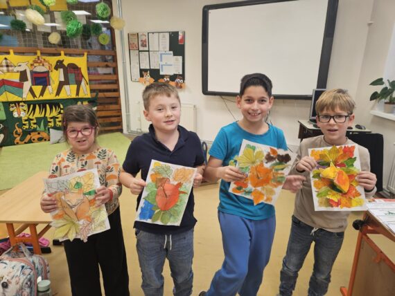 Listopadové učení i zábava v I. třídě