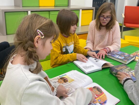 Návštěva městské knihovny