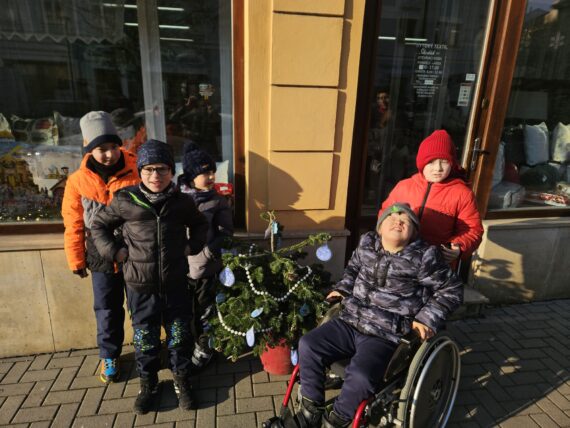 Stromečky na betlémské cestě