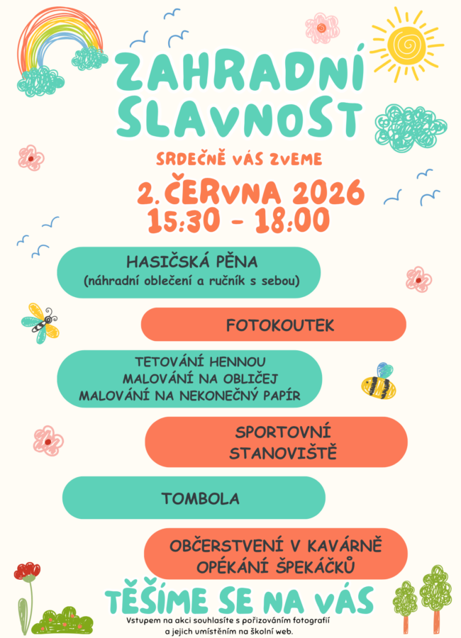Zahradní slavnost 2026 Zahradní slavnost 2026